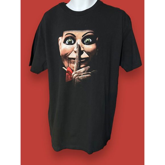 Alstyle Other - Vintage DEAD SILENCE 2007 Movie Theatre Promo James Wan Horror Gore Shirt Sz L